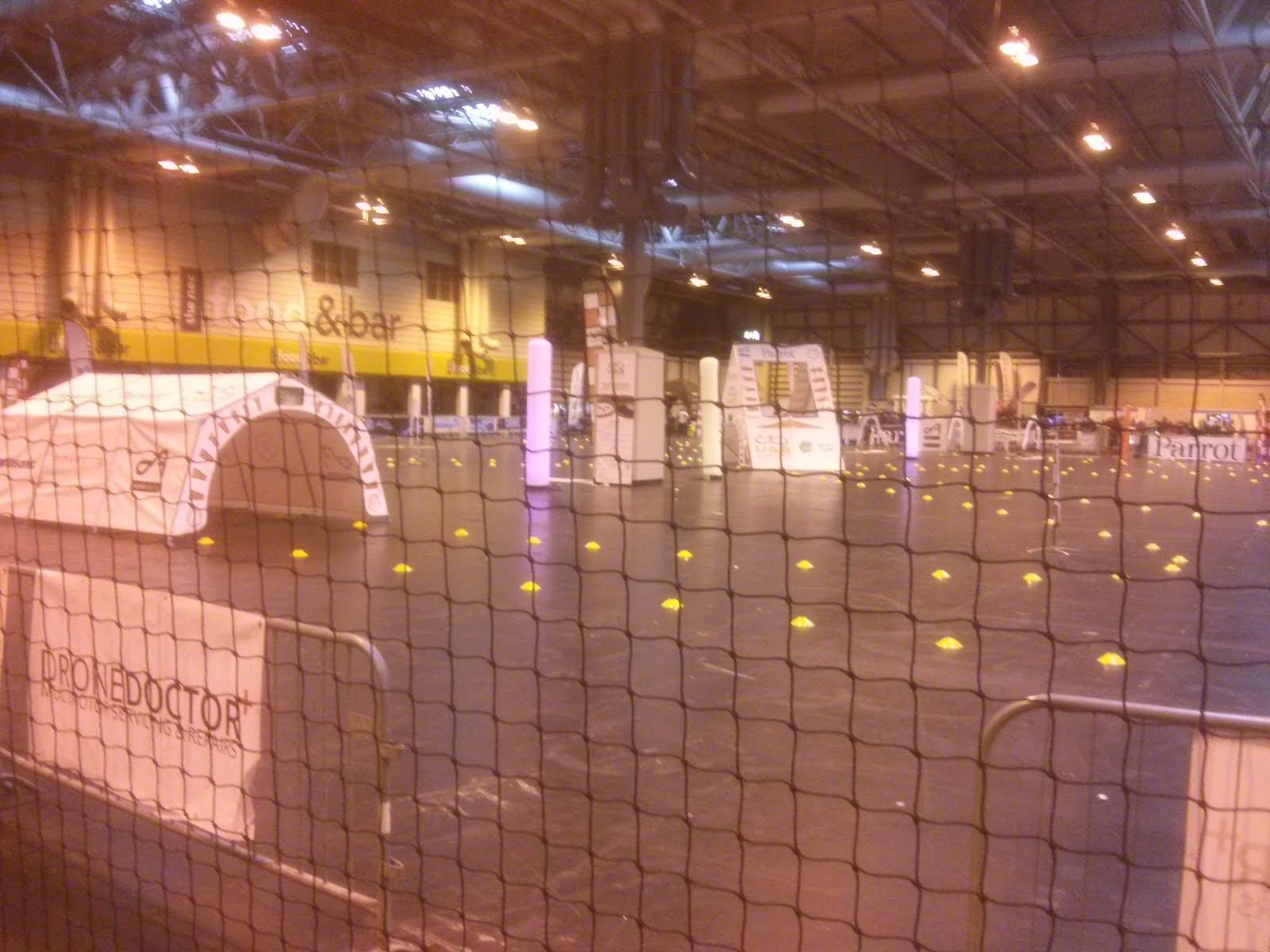Drone racing net