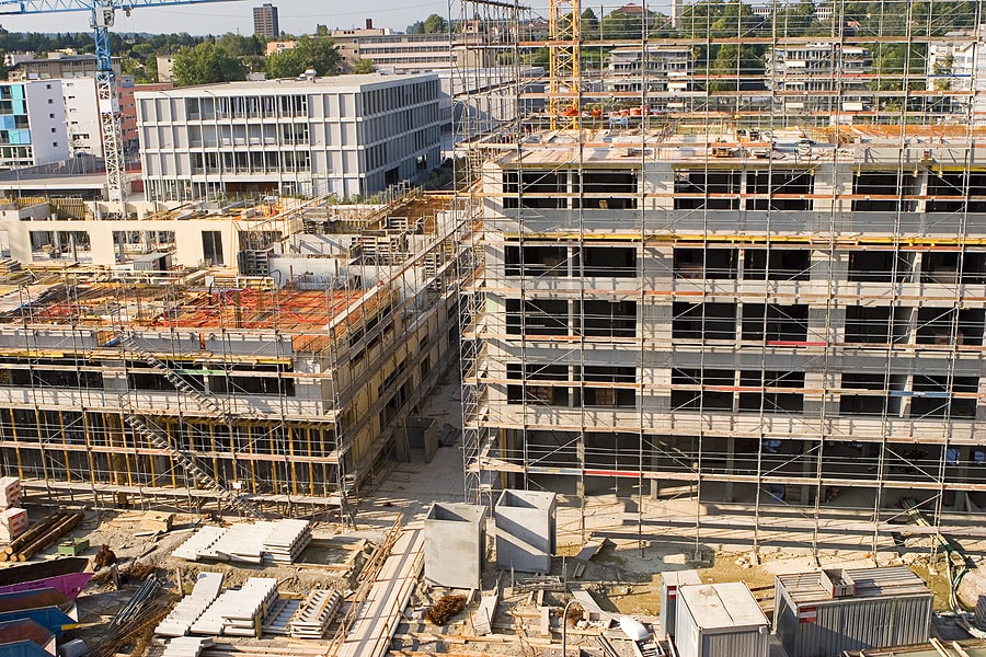 A construction site