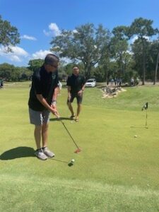 Golf Pro on the Green